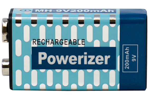 4 x 9 Volt Powerizer NiMH Batteries (200 mAh)