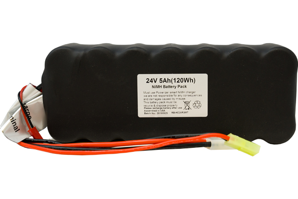 24 Volt NIMH Battery Pack (5000 mAh)