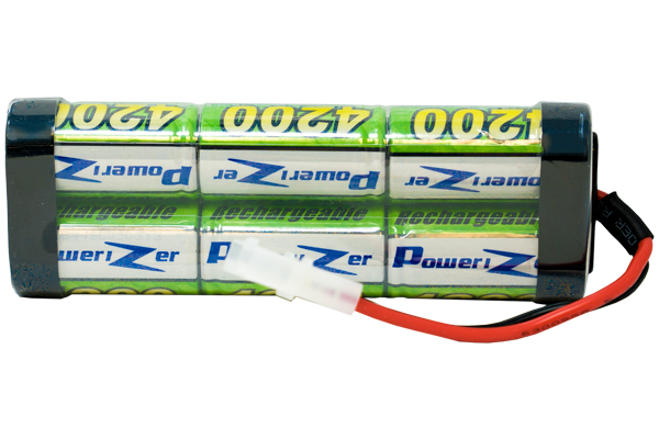 7.2 Volt NiMH Battery Pack (4200 mAh) with Tamiya Connector