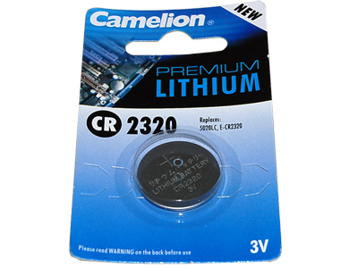CR2320 Camelion 3 Volt Lithium Coin Cell Battery