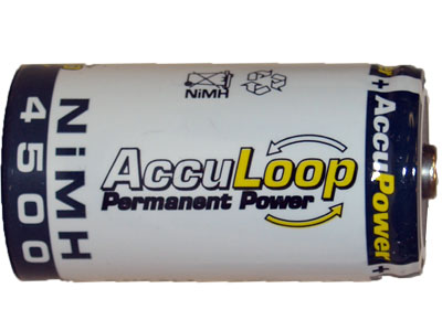 C NiMH AccuPower AccuLoop Battery (4500 mAh)