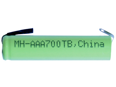 AAA NIMH Battery with Tabs (700 mAh)