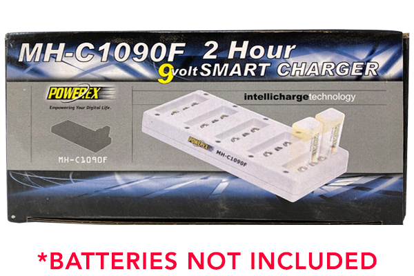 Powerex 10 Bay 9 Volt Smart Battery Charger