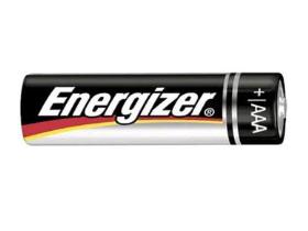 1189 x AAA Energizer MAX (E92) Alkaline Batteries (1 Case)