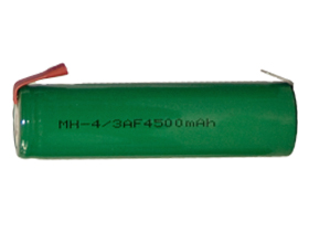 4/3 AF NiMH Battery with Tabs (4500 mAh)