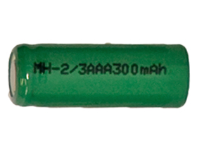 50 x 2/3 AAA NiMH Flat Top Batteries (320 mAh)
