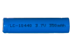 AAA 3.7 Volt Lithium Ion 10440 Battery (350 mAh)