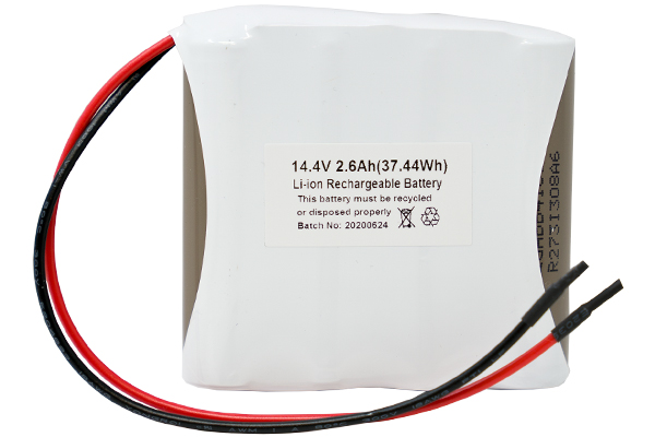14.8 Volt Lithium Ion Battery Pack (2600 mAh) with Protection IC