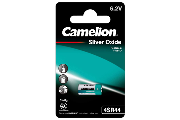 4SR44 Camelion 6 Volt Silver Oxide Battery
