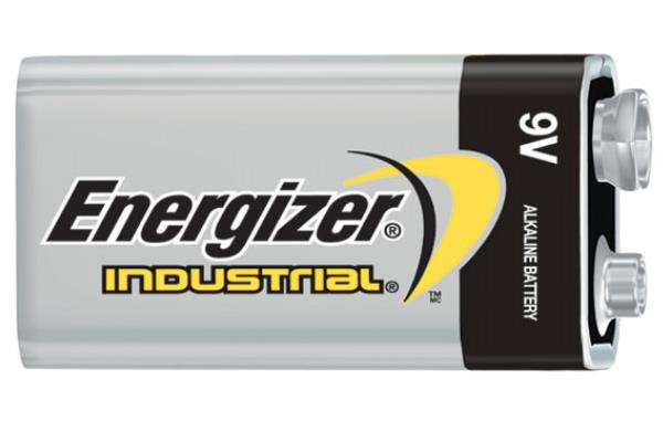 9 Volt Energizer Industrial Alkaline Battery (EN22)