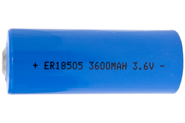 3.6 Volt ER18505 Primary Lithium Battery (3600 mAh)