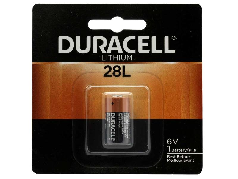 Duracell 28L 6 Volt Lithium Battery (PX28l / 2CR1/3N / L544)
