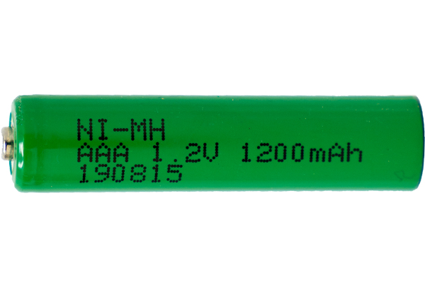 12 x AAA NiMH Batteries (1200 mAh)