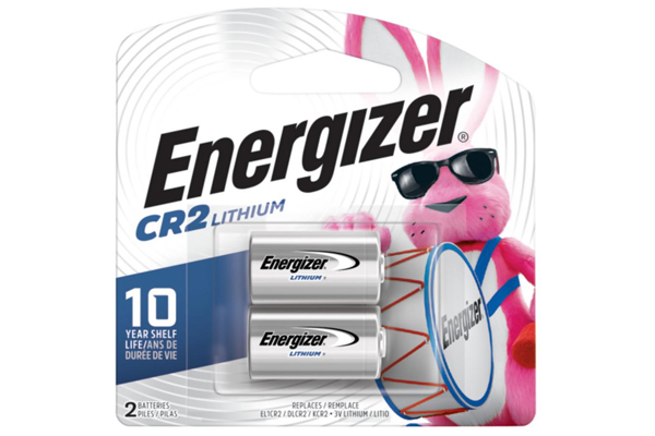 Energizer CR2 3 Volt Lithium Batteries (2 Card)
