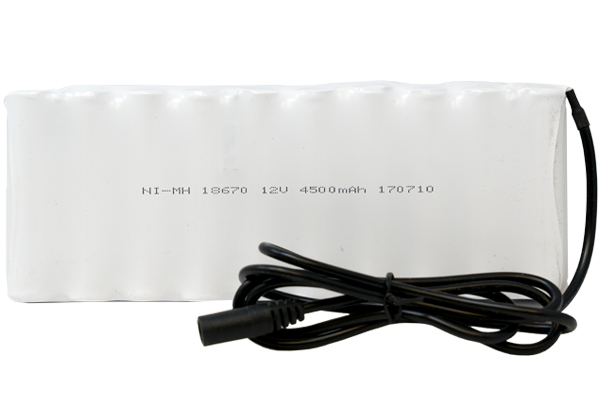 12 Volt NiMH Battery Pack (4500 mAh)