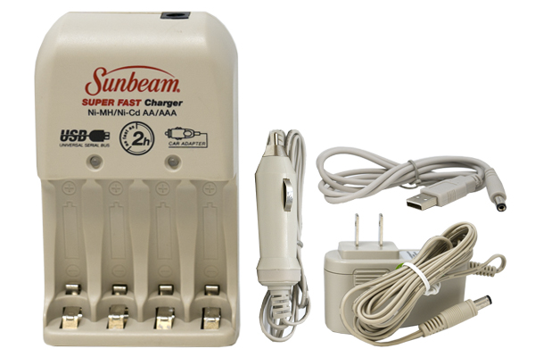 Sunbeam AA / AAA Super Fast Battery Charger