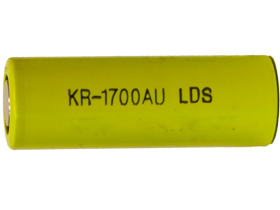 12 x A Sanyo (KR-1700AU) NiCd Flat Top Batteries (1700 mAh)