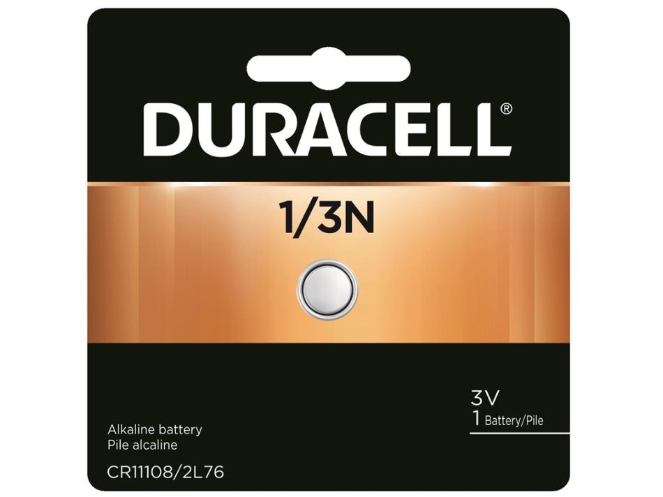 Duracell DL1/3N (2L76) 3 Volt Lithium Battery
