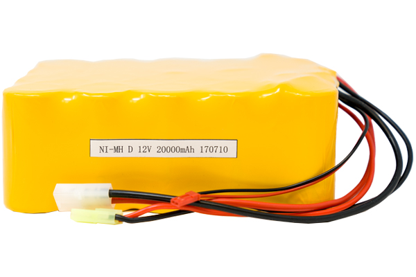 12 Volt 20 Amp (240 WH) NiMH Battery Pack with Charge & Discharge Terminals