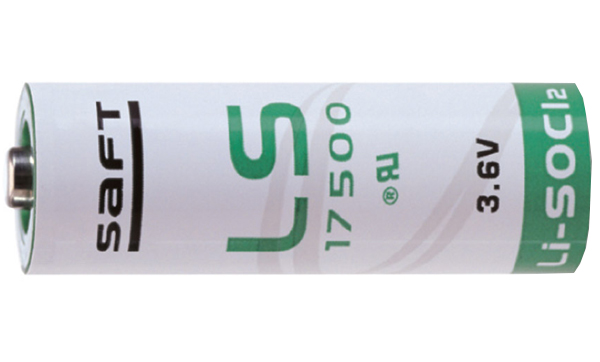 SAFT LS17500 (ER17500) 3.6 Volt A Lithium Battery (3600 mAh)