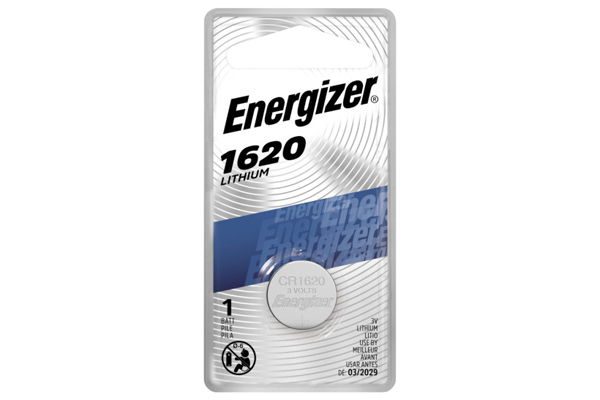 25 x CR1620 Energizer 3 Volt Lithium Coin Cell Batteries (On a Card)