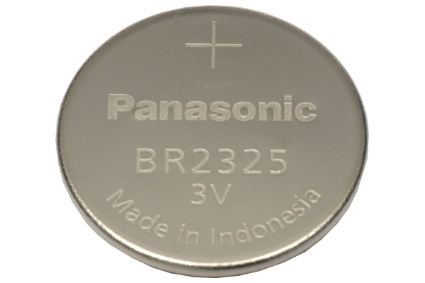 5 x BR2325 Panasonic 3 Volt Lithium Coin Cell Batteries