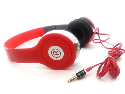 Eclipse Pro EP-2000 Studio Style Dolby Sound Folding Stereo Headphones (Red)