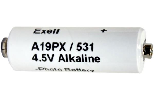 Exell A19PX 4.5 Volt Battery (V19PX, 531, RPX19, EPX19)