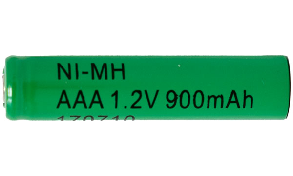 AAA NIMH Flat Top Battery (900 mAh)