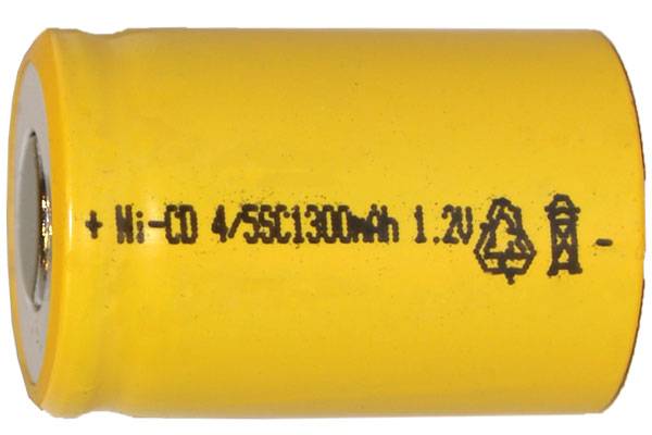 100 x 4/5 Sub C NiCd Batteries (1300 mAh)