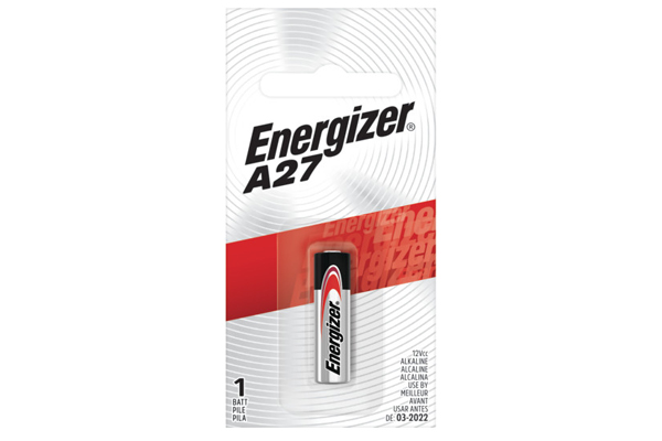 Energizer A27 12 Volt Alkaline Battery (27A)