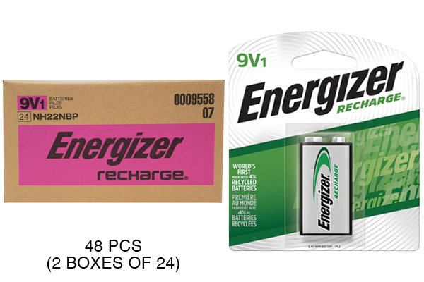 9 volt battery, rechargeable