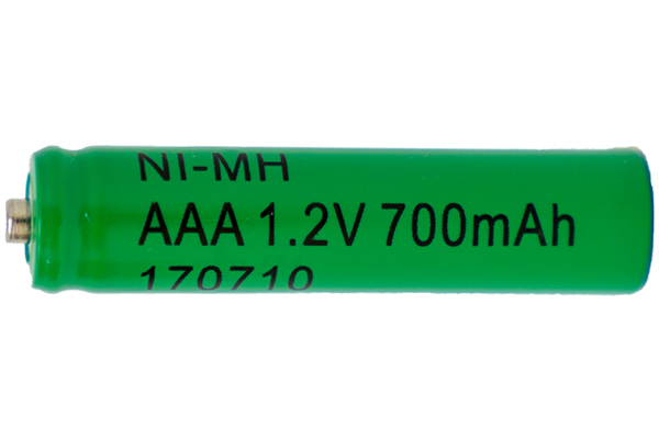 12 x AAA NiMH Rechargeable Batteries (700 mAh)