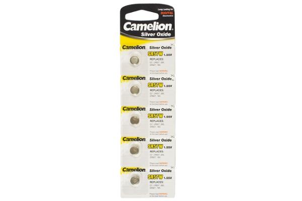 10 x 395 (SR57) Silver Oxide Button Batteries (On a Card)