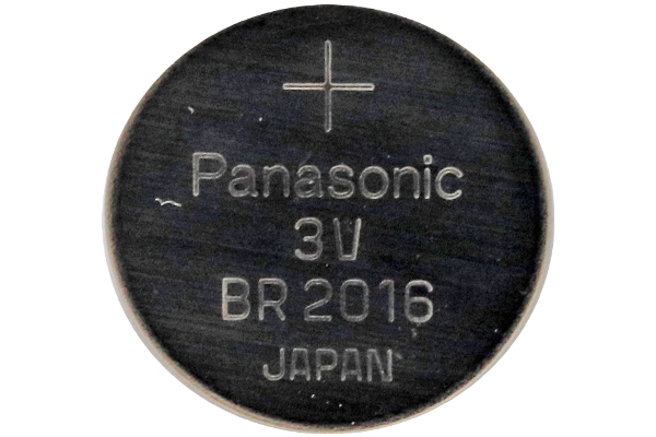 BR2016 Panasonic 3 Volt Lithium Coin Cell Battery