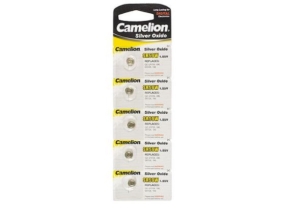 10 x 396 / 397 (SR59) Silver Oxide Button Batteries (On a Card)