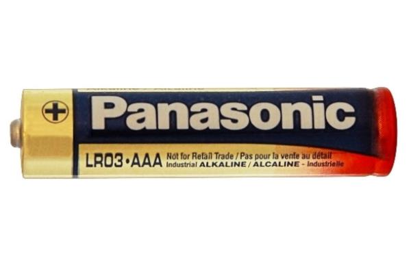 8 x AAA Panasonic Industrial Alkaline Batteries