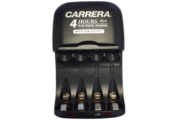 AA / AAA NiMH Smart Slim Travel Charger with USB Plug