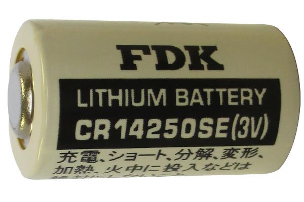FDK Sanyo CR14250SE 3 Volt Lithium 1/2 AA Battery