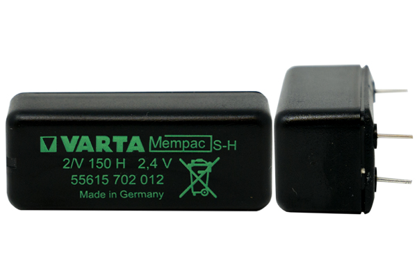 Varta Mempac 2/V150H 2.4 Volt NiMH (55615 702 012) Battery