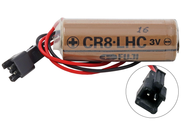 Fuji CR8-LHC Flusher PLC Battery (For Flush-2 Wallingford, Toto TH559EDV410R)
