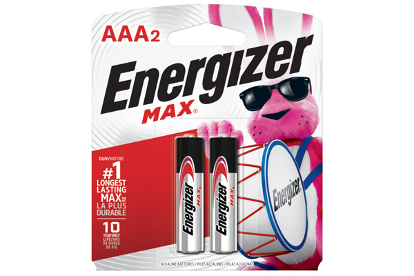 AAA Energizer MAX E92BP-2 Alkaline Batteries (2 Card)