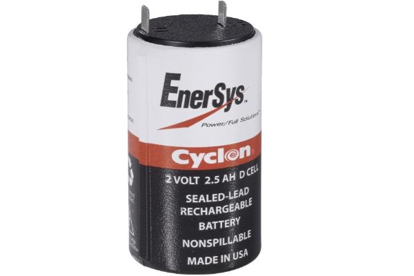 EnerSys Cyclon 2V 2.5ah Sealed Lead Acid D Cell (0810-0004)