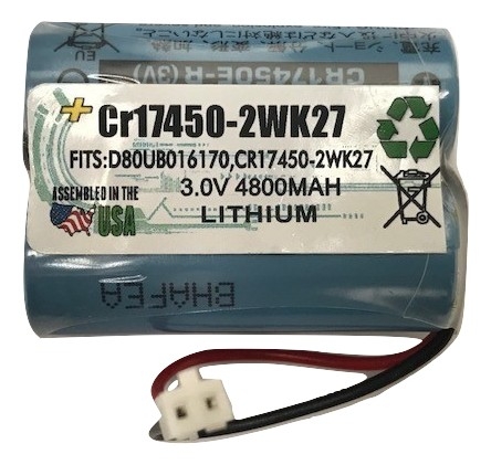 CR17450-2WK27 / D80UB016170 3V Lithium PLC Battery