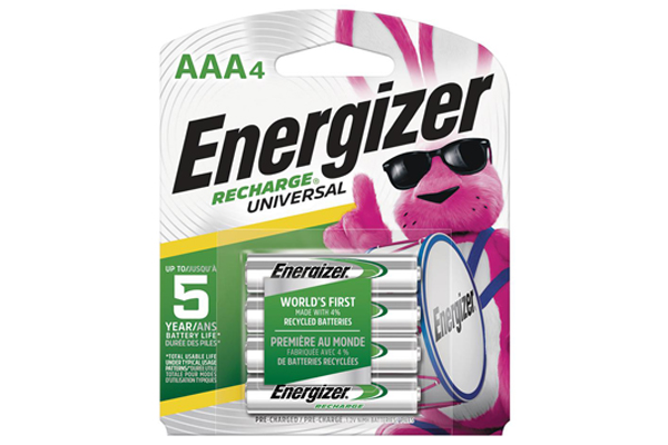 4 x AAA NiMH Energizer 700 mAh Batteries (Low Discharge)
