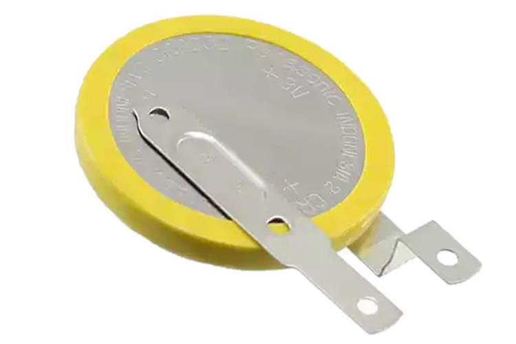 Panasonic CR2032/F1N 3V Lithium Coin Cell Battery w/ Tabs