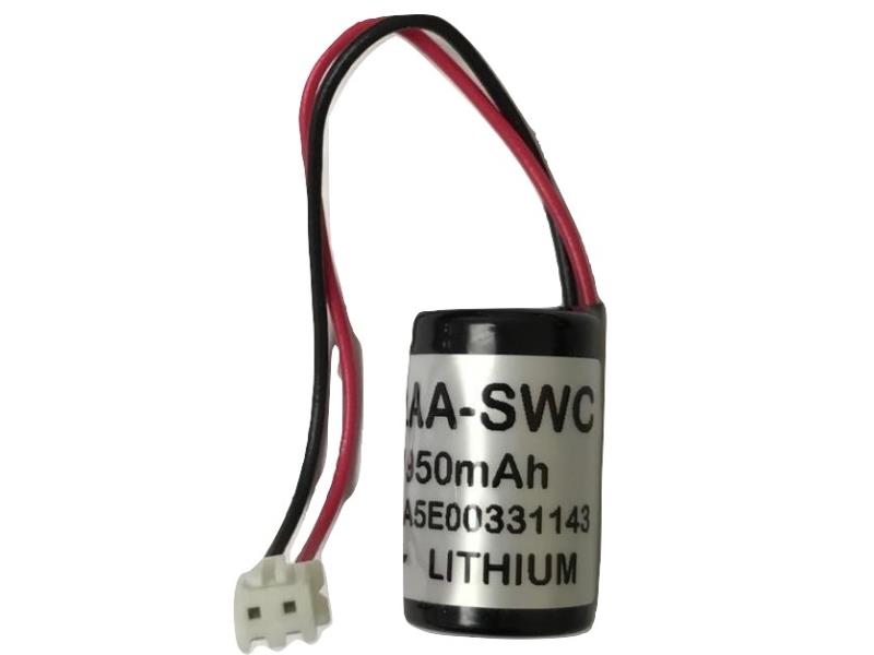 Siemens A5E00331143 / PCU50  3V Lithium PLC Battery (CR1/2AA-SWC)