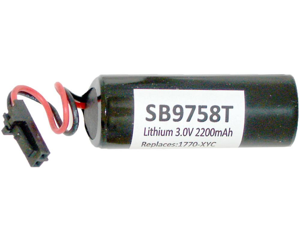 Allen Bradley SB9758T 3V Lithium PLC Battery (1770-XYC)