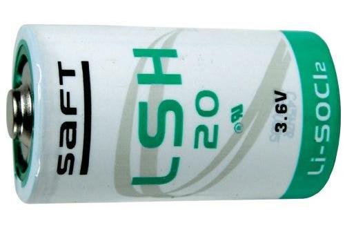 Saft LSH20 3.6 Volt D 13000 mAh Lithium Battery