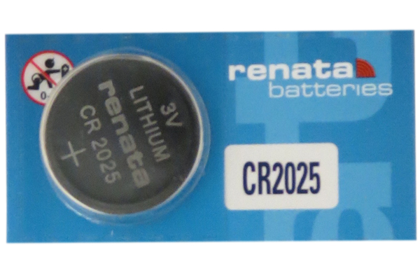 10 x CR2025 Renata 3 Volt Lithium Coin Cell Batteries